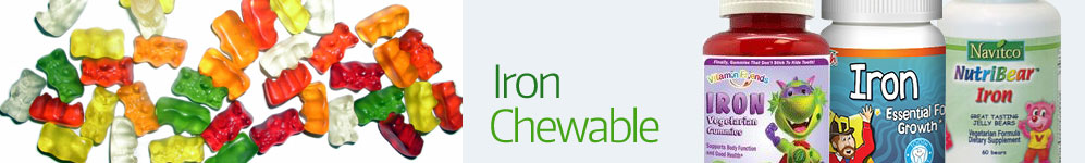 Kosher Iron Chewable