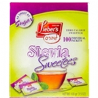 Lieber’s Kosher Zero Calorie Stevia Sweetees 100 Individual Packets