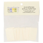 Aura Cacia Aromatherapy Diffuser Refill Pads (for Car, Room & Pocket Diffusers) 10 Pads