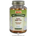 Natures Life Organic Flax Seed Oil 1000 Mg 100% Vegetarian Suitable not Certified Kosher 90 Vegetarian Softgels