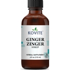 Kovite Kosher Ginger Zinger Syrup - Alcohol Free  4 fl oz