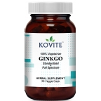Kovite Kosher Standardized Ginkgo Biloba Extract 460 mg 90 Vegetable Capsules 