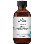 Kovite Kosher Liquid Zinc With Organic Elderberry - Alcohol Free  4 fl oz