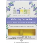 Aura Cacia Electric Aromatherapy Air Freshener Relaxing Lavender Refill 3 Pack
