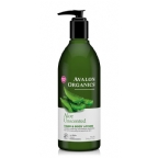 Avalon Organics Hand & Body Lotion, Aloe Unscented 32 fl oz   