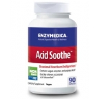 Enzymedica Acid Soothe Vegan Suitable not Certified Kosher 90 Capsules