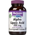 Bluebonnet Kosher Alpha Lipoic Acid 300 mg 60 Vegetable Capsules