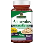 Natures Answer Standardized Astragalus Root Extract Vegan Suitable not Certified Kosher 60 Capsules