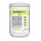 NutraBio Kosher BCAA 5000 Natural Raw Unflavored 0.66 Lb