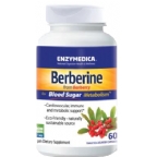 Enzymedica Berberine 500 mg Vegan Suitable Not Kosher Certified 60 Capsules