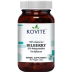 Kovite Kosher Bilberry Full Spectrum 300 mg 60 Vegetable Capsules 