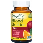 MegaFood Kosher Blood Builder Whole Food Iron Supplement Beet Root 60 Tablets
