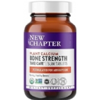 New Chapter Kosher Plant Calcium Bone Strength Take Care 270 Slim Tablets