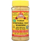Bragg Kosher Premium Nutritional Yeast Seasoning 4.5 OZ