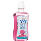 Spry Kosher Kid`s Mouth Wash, Enamel Support, Alcohol-Free, Natural Bubble Gum Flavor 16 FL OZ