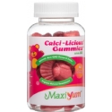 Maxi Health Kosher Calci-Licious! Calcium Gummies with D3 Cherry Flavor  60 Jellies