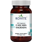 Kovite Kosher Cascara Sagrada 800 mg per serving 90 Vegetable Capsules 