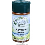 Celebration Herbals Kosher Organic Cayenne Medium 3.5 oz
