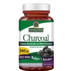 Natures Answer Charcoal 560 Mg Vegetarian Suitable Not Certified Kosher 90 Vegetarian Capsules