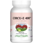 Maxi Health Kosher Circu-E 400 (Vitamin E) 90 Chlorphyll Capsules