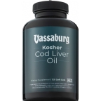 Vassaburg Kosher Cod Liver Oil Softgels 120 Softgels