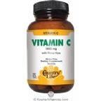 Country Life Kosher Buffered Vitamin C  1000 Mg with Bioflavonoids 250 Tablets