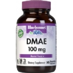 Bluebonnet Kosher DMAE 100 mg 50 Vegetable Capsules