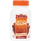 Zellies Kosher Xylitol Dental Gum - Cinnamon  100 Pieces