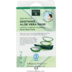 Earth Therapeutics Mask Sheet Sooth Aloe Mask 3 Pack 0.3 Oz