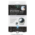 Earth Therapeutics Mask Sheet Black Pearl Mask 3 Pack 0.3 Oz