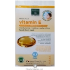 Earth Therapeutics Mask Sheet Vitamin E Mask 3 Pack 0.2 Oz