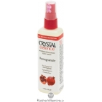 Crystal Essence Mineral Deodorant Body Spray Pomegranate 4 OZ