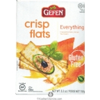 Gefen Kosher Gluten Free Crisp Flats Everything Flavor 5.2 OZ