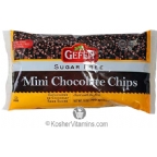 Gefen Kosher Mini Chocolate Chips Sugar Free 10 Oz