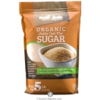 Grain Brain Kosher Golden Cane Raw Organic Sugar 5 LB