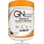 Growing Naturals Kosher Organic Whole Grain Brown Rice Protein Powder Vanilla Blast 16.4 OZ