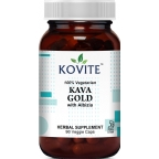 Kovite Kosher Kava (Vanuatu) 400 mg 90 Vegetable Capsules 