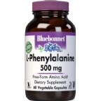 Bluebonnet Kosher L-Phenylalanine 500 mg 60 Vegetable Capsules
