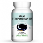 Maxi Health Kosher L-Tryptophan 500 Mg (Mood & Sleep Formula) 90 MaxiCaps