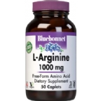 Bluebonnet Kosher L-Arginine 1000 mg 50 Caplets
