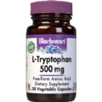 Bluebonnet Kosher L-Tryptophan 500 mg 30 Vegetable Capsules