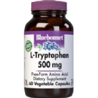 Bluebonnet Kosher L-Tryptophan 500 mg  60 Vegetable Capsules