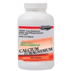 Landau Kosher Calcium & Magnesium 500/250 250 Tablets