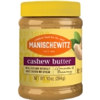 Manischewitz Kosher Cashew Butter Smooth & Creamy 10 oz