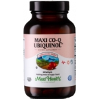 Maxi Health Kosher Maxi Co-Q Ubiquinol 100 Mg (Coenzyme Q10)  60 Softgels