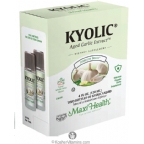 Maxi Health Kosher Kyolic Aged Garlic Liquid Extract - Twin Pack  2 fl oz