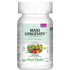 Maxi Health Kosher Maxi Longevity Multi Vitamin & Mineral for Women Over 50  120 MaxiCaps