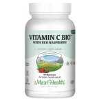 Maxi Health Kosher Vitamin C Bio 400 mg. with Red Raspberry 90 Capsule