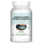 Maxi Health Kosher Ashwagandha Saffron Complex 60 Maxicaps