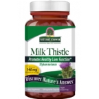Natures Answer Standardized Milk Thistle Seed Extract Vegetarian Suitable not Certified Kosher  120 Vegetable Capsules